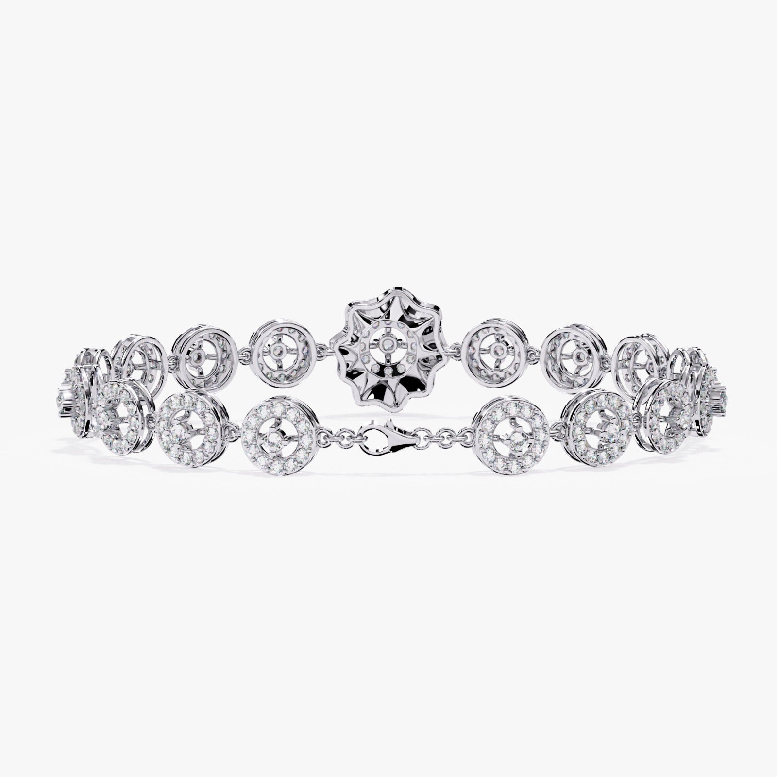Solitairekart 2.16ct Lab Grown Diamond Bracelet